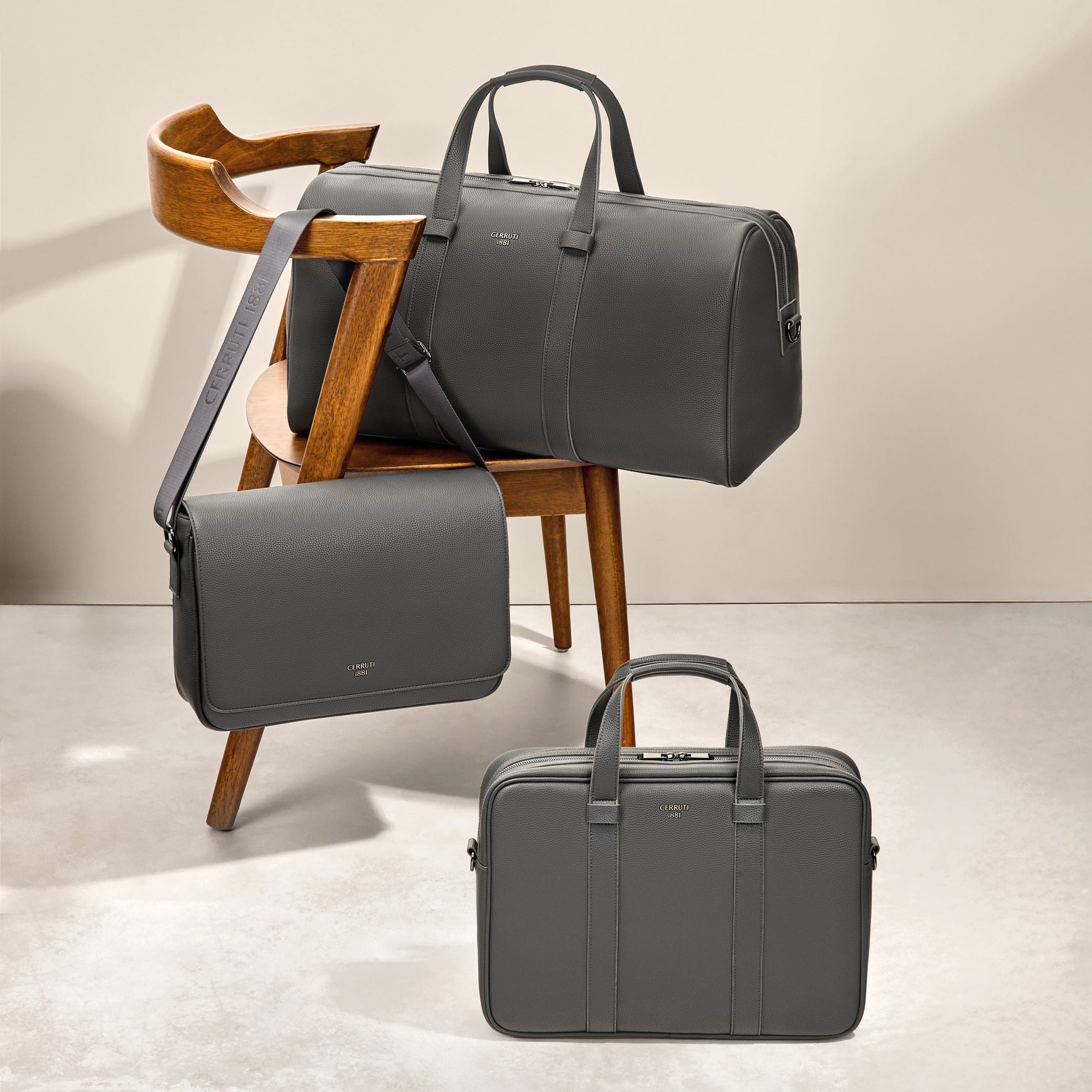 Document bag Jefferson Grey